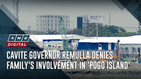 Cavite Governor Remulla denies family's involvement in 'POGO .